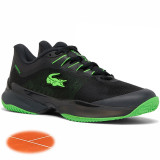 Lacoste AG-LT Ultra Clay noir-vert, Performances terre battue et padel
