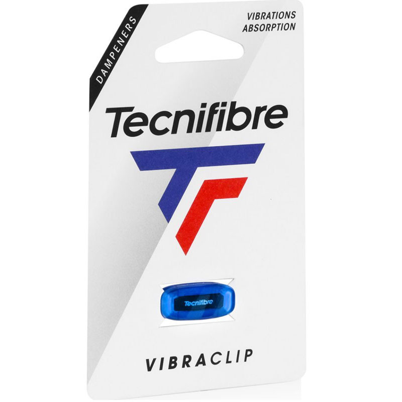 Antivibrateur Tecnifibre Vibra Clip - Coloris noir, rouge, bleu, translucide