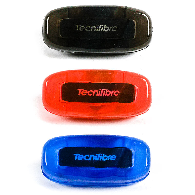 Antivibrateur Tecnifibre Vibra Clip - Coloris noir, rouge, bleu, translucide