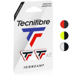 Antivibrateurs Tecnifibre Icon Damp x2 - Couleurs au choix
