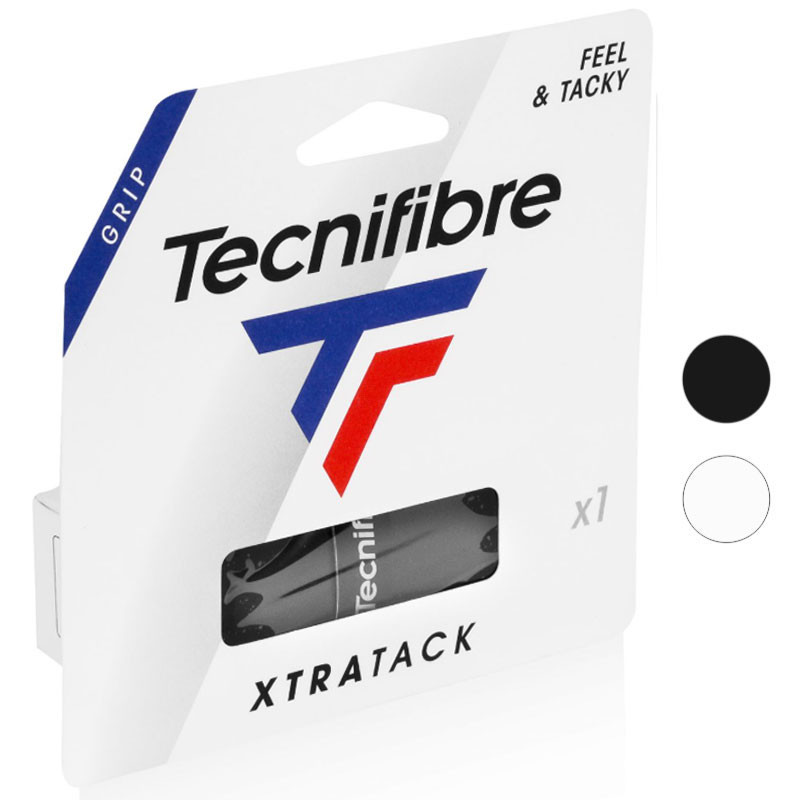 Grip Tecnifibre X-Tra Tack - Blanc ou Noir