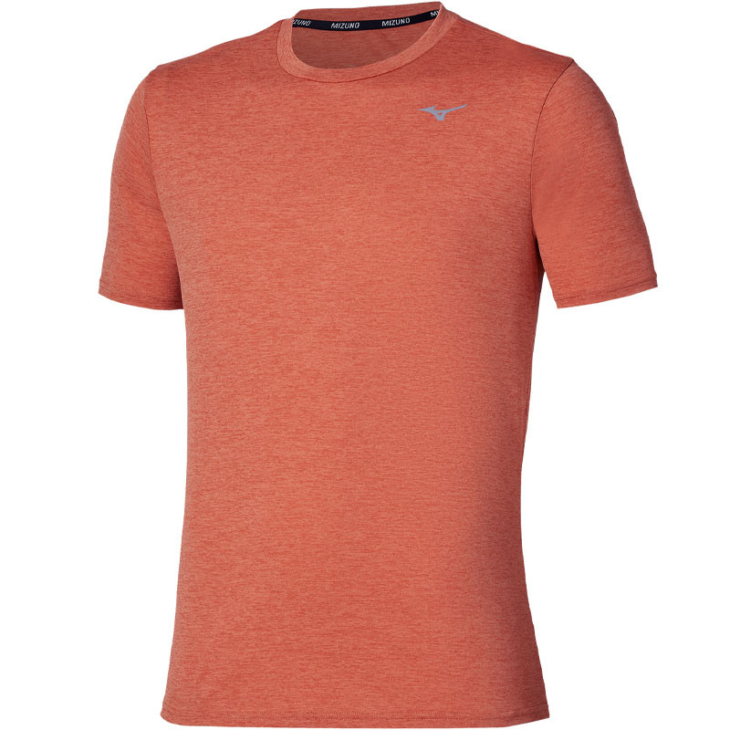 Tee-shirt de sport homme Mizuno Core Impulse Short Sleeve ocre