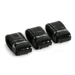 Surgrips Tecnifibre Overlast - Pack de 3 surgrips Noir ou Blanc