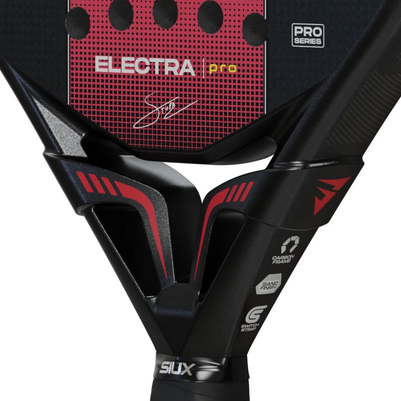 Siux Electra Pro Red 2027 - Raquette d'attaque, vitesse et effets