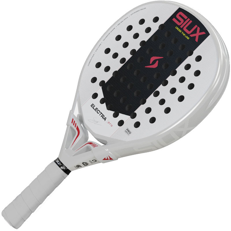 Siux Electra Pro White 2027 - Raquette d'attaque, vitesse et effets