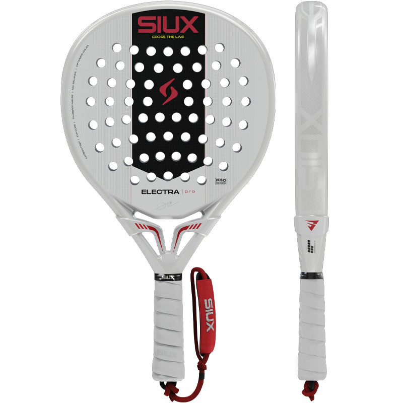 Siux Electra Pro White 2027 - Raquette d'attaque, vitesse et effets