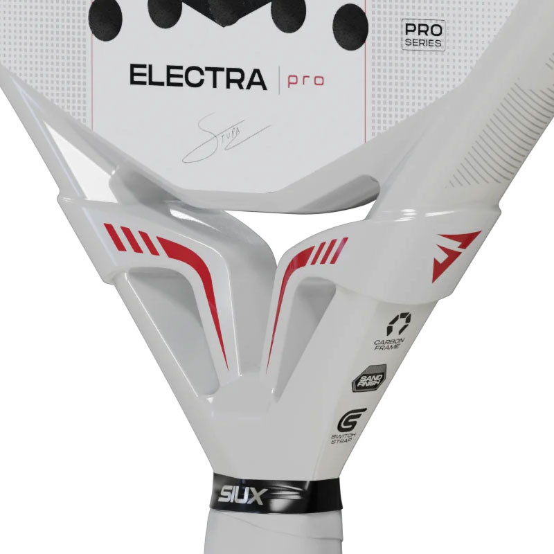 Siux Electra Pro White 2027 - Raquette d'attaque, vitesse et effets