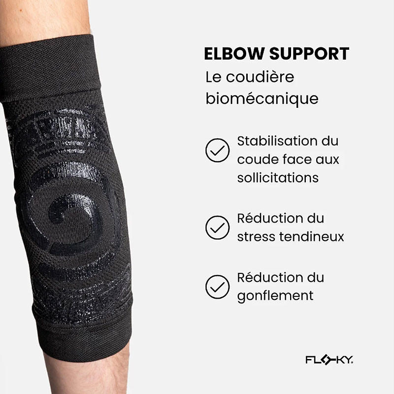 Floky Elbow Support - Coudière Biomécanique de sport