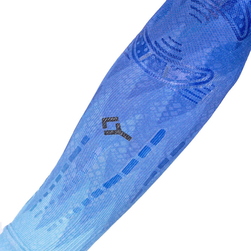 Floky No Strain Evolution - Manchon de Bras Biomécanique Bleu Ice Comet