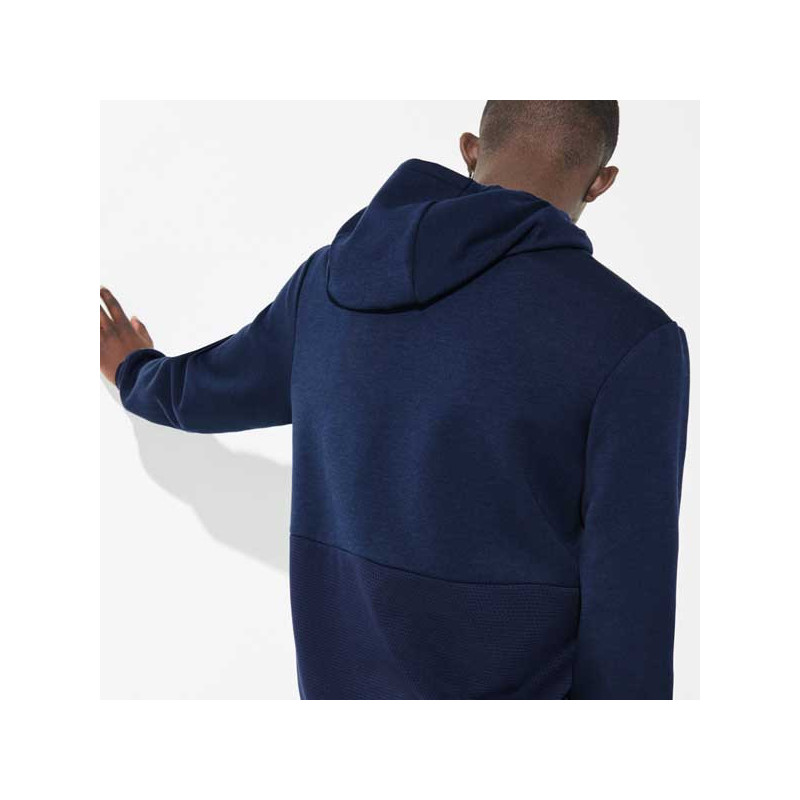 Sweat capuche zippé Lacoste Classic Theme