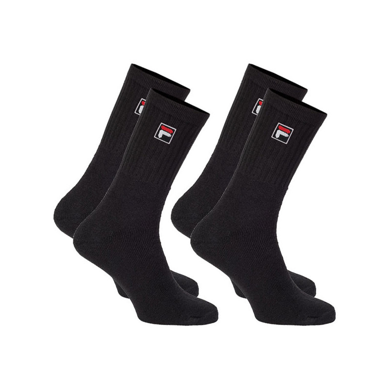 Chaussettes sport Fila x2 noir