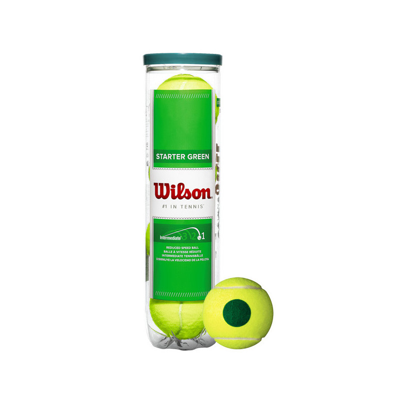 Tube 4 balles Wilson Starter Play