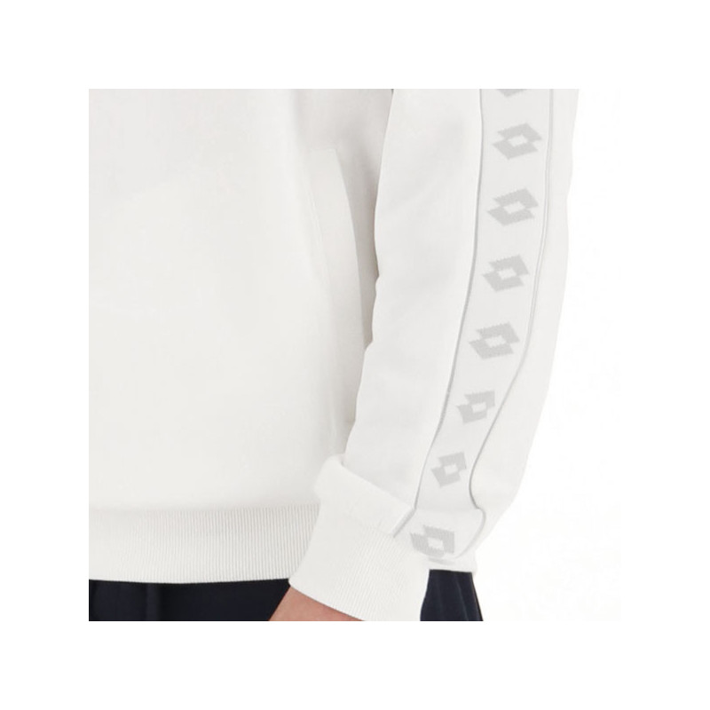 Sweat-shirt capuche Lotto blanc