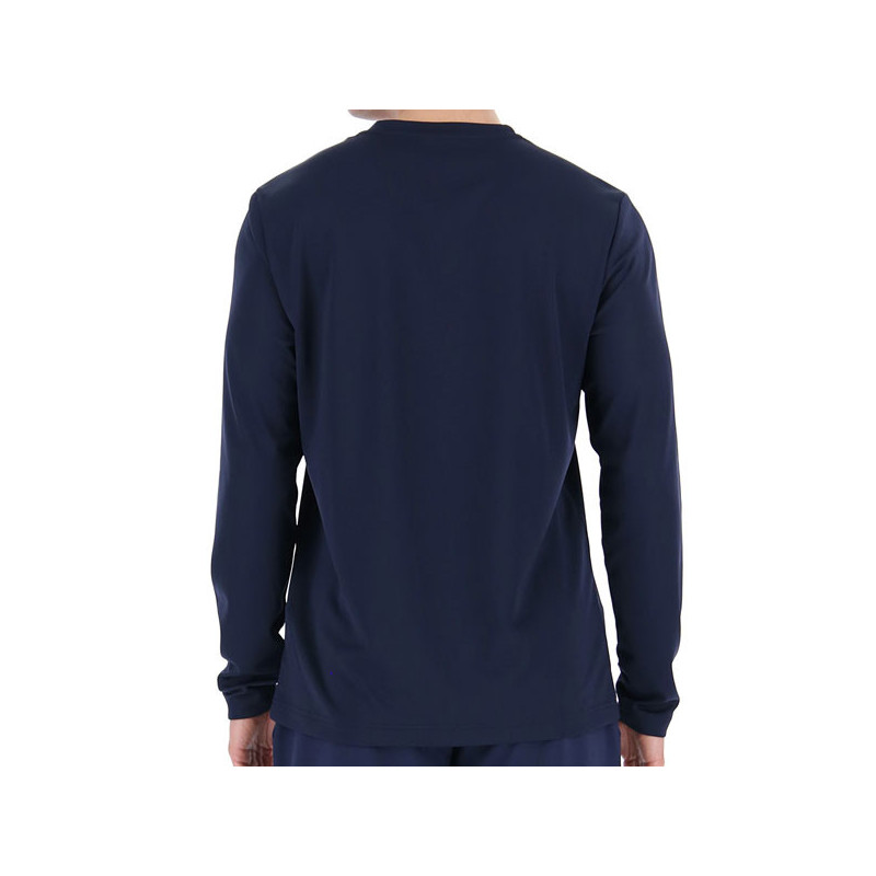 Tee-shirt manches longues lotto bleu marine