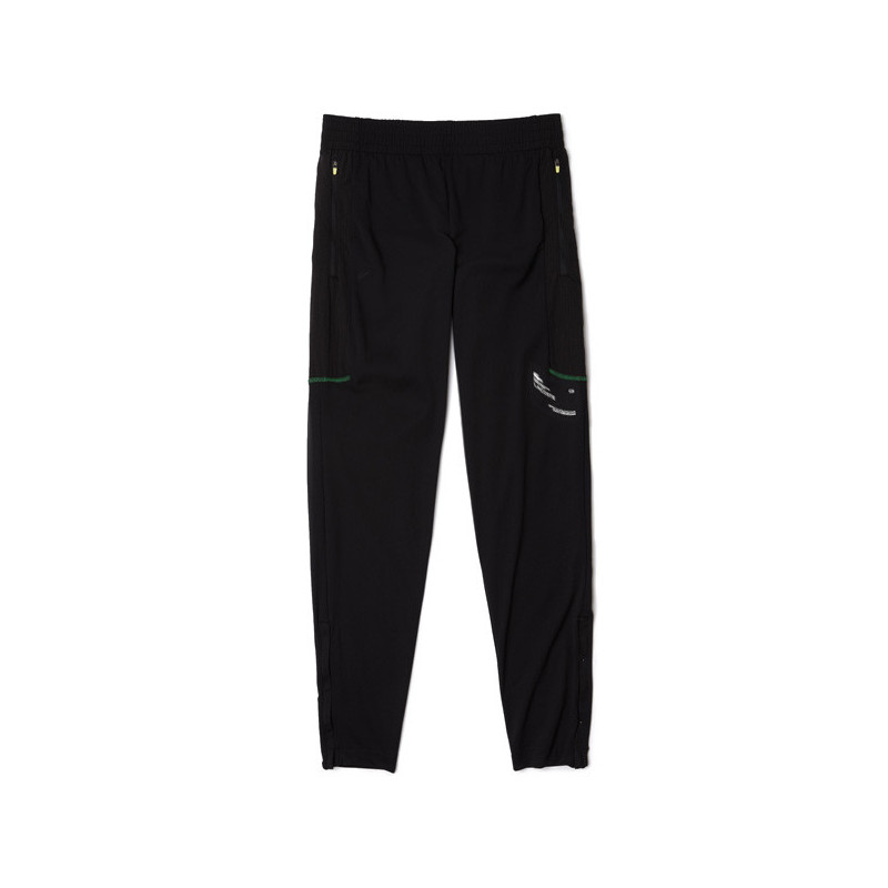 Pantalon Sport Lacoste noir fuselé