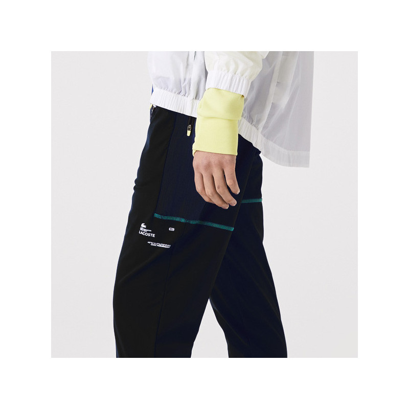 Pantalon Sport Lacoste noir fuselé