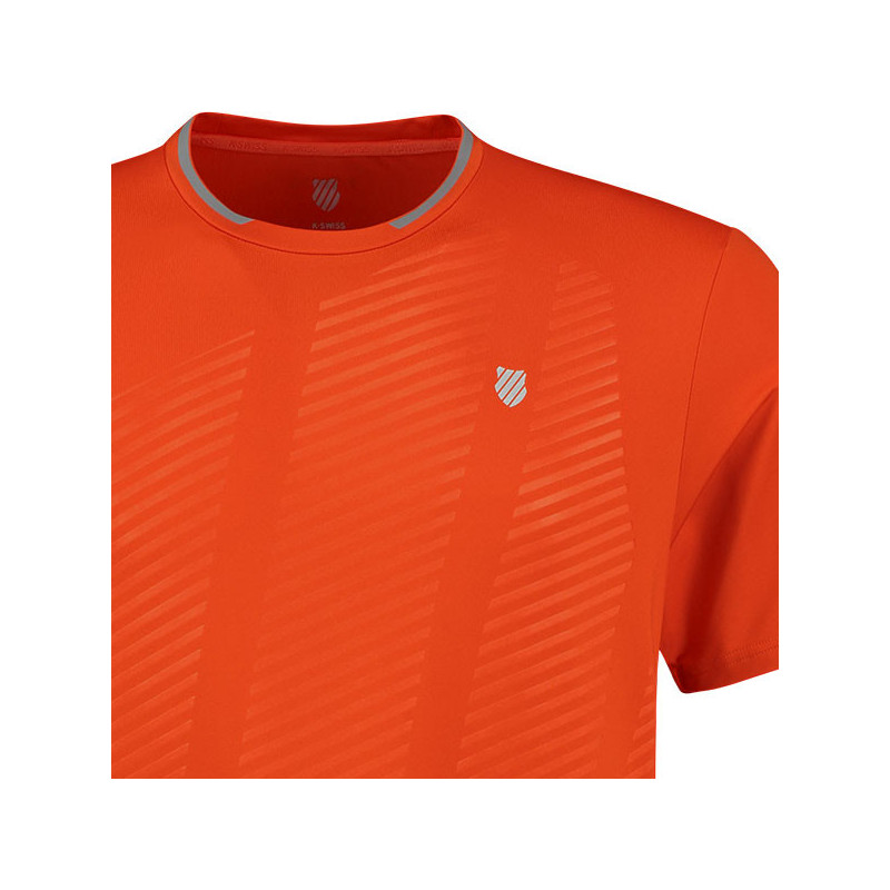 Tee-shirt tennis KSwiss Hypercourt Shield Crew