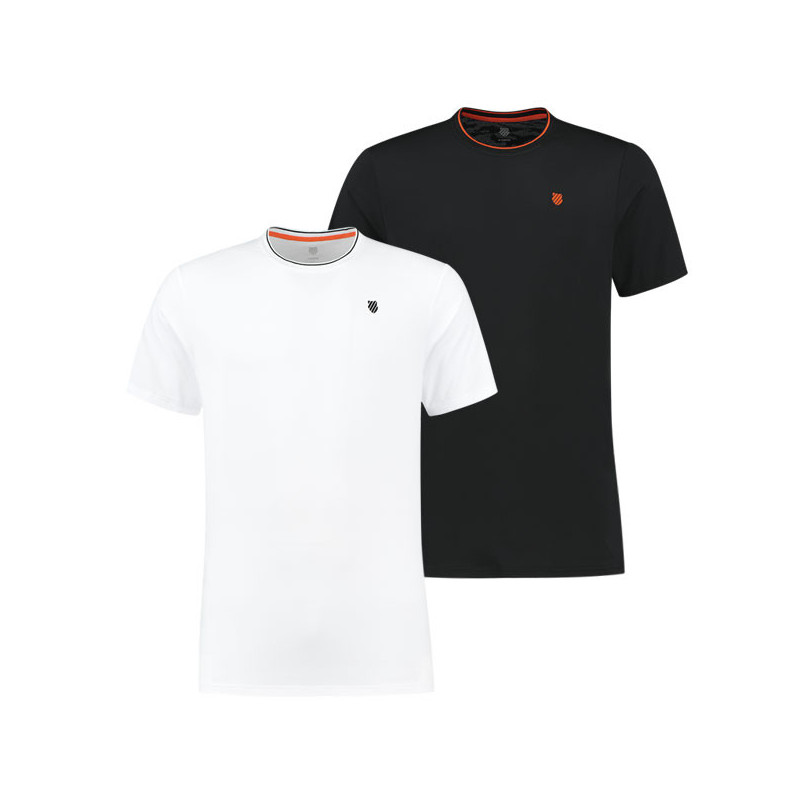 Tee-shirt tennis KSwiss Hypercourt Mesh Crew