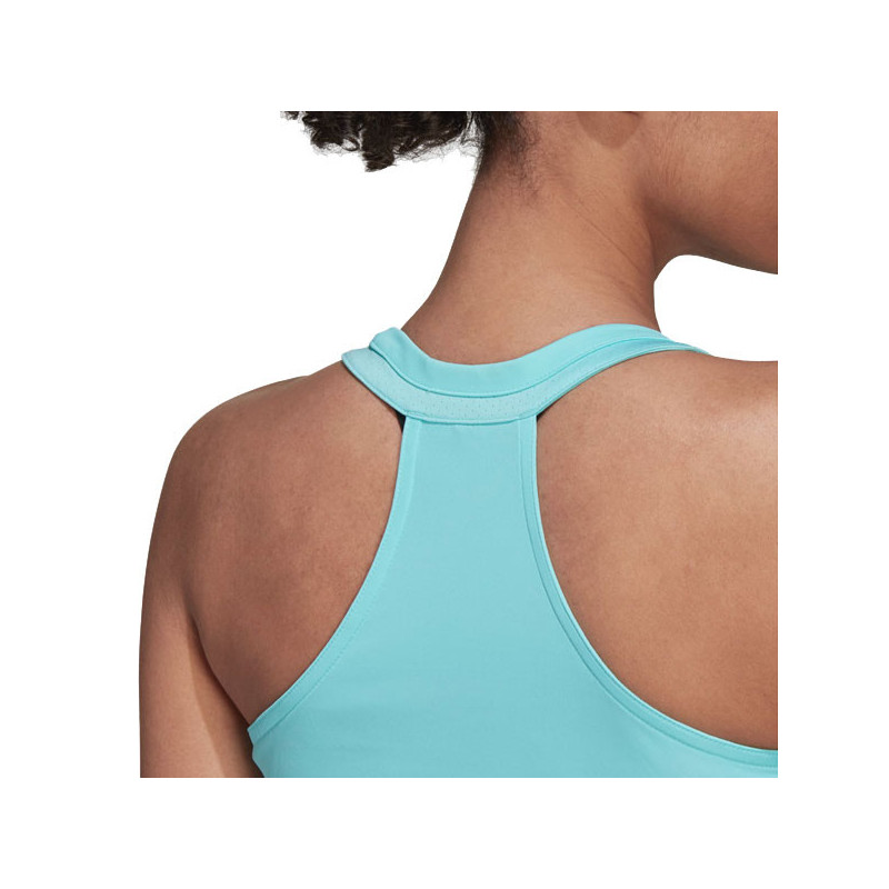 Débardeur tennis femme Adidas bleu
