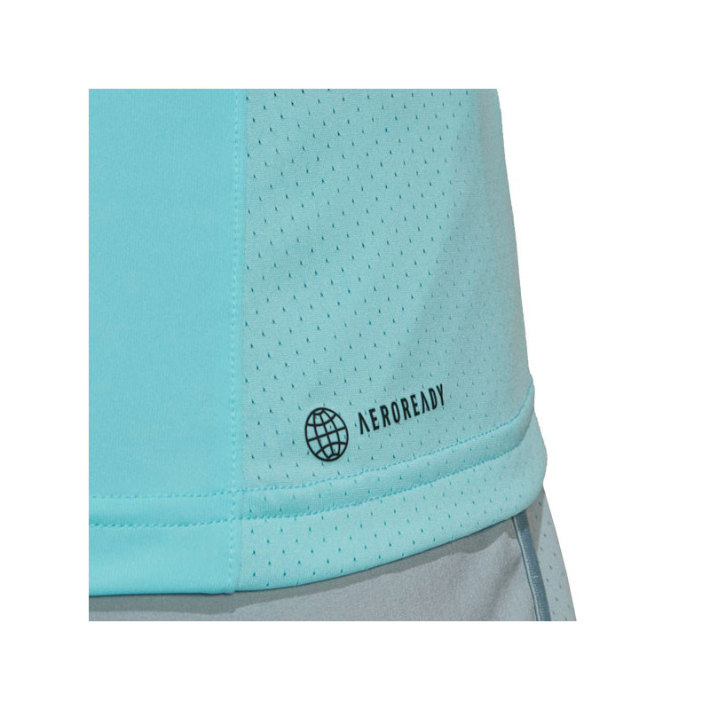 Débardeur tennis femme Adidas bleu