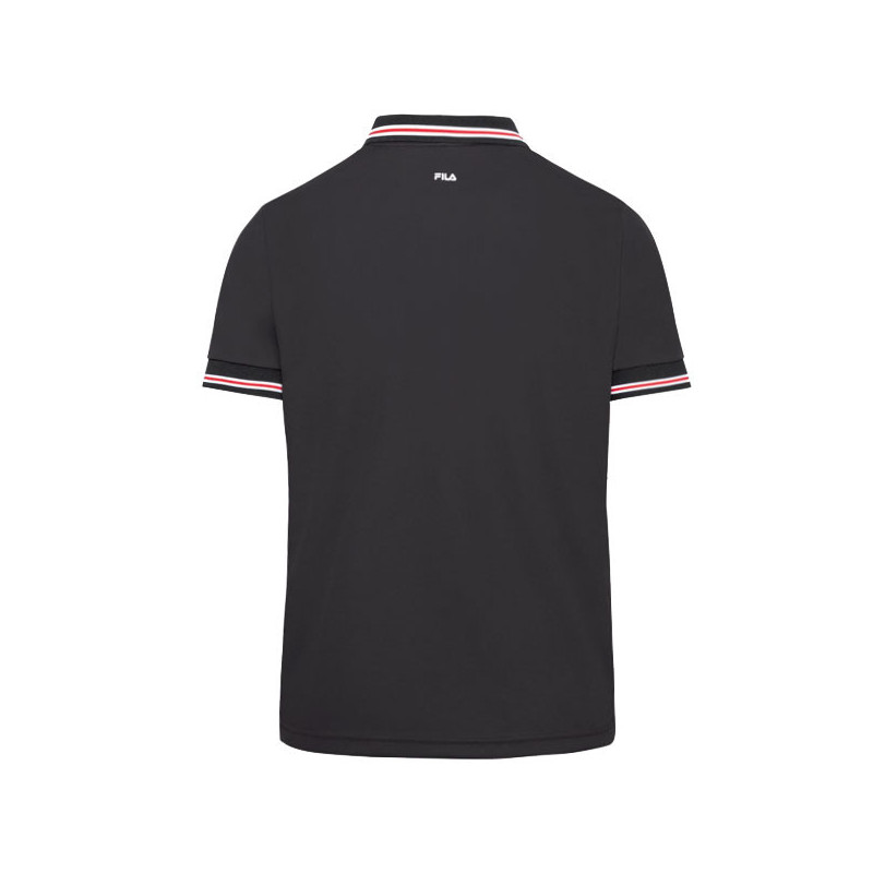 Polo tennis Fila Piro noir