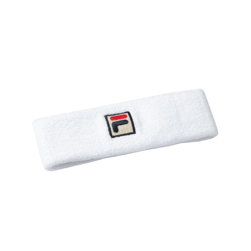 Bandeau éponge Fila blanc