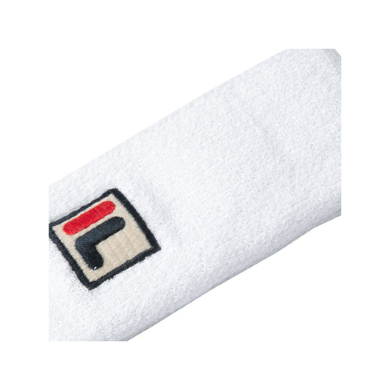 Bandeau éponge Fila blanc
