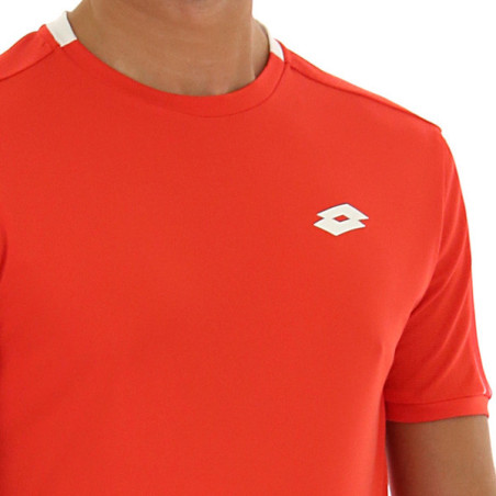 T-shirt De Sport LOTTO Taille 3XL - Couleur Rouge, Manches Courtes, Neuf Avec étiquettes