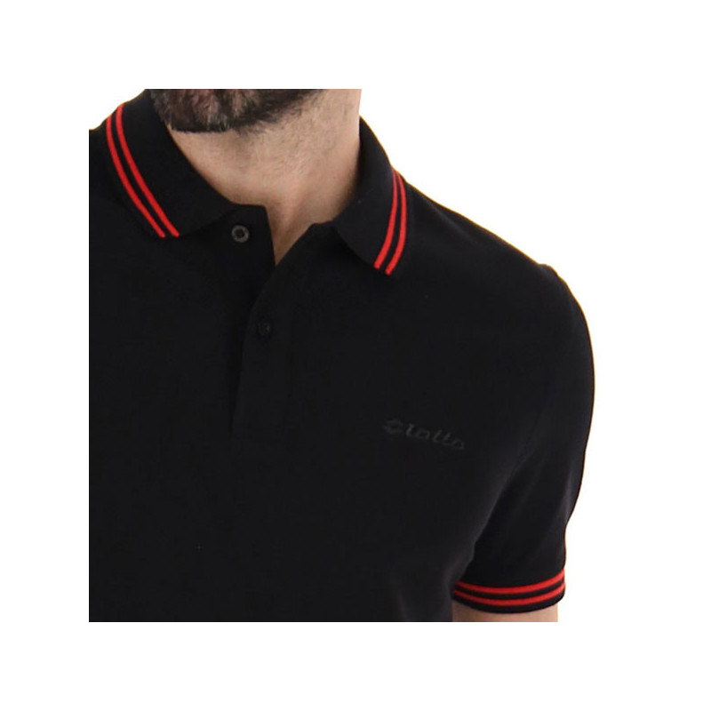 Polo de tennis Classica Lotto rouge ou noir
