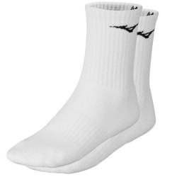 Chaussettes de tennis Mizuno coloris blanc - Pack de 3 paires